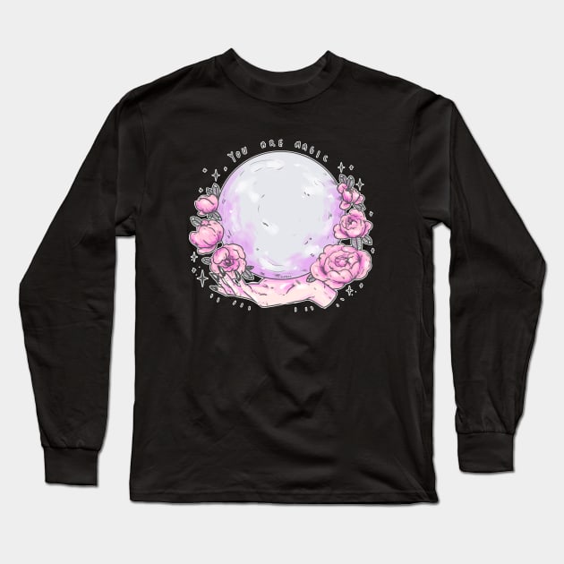 You Are Magic pt3 [on blk] Long Sleeve T-Shirt by chiaraLBart